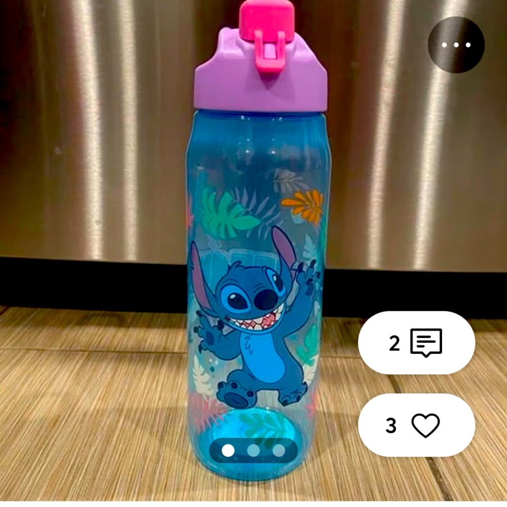 Disney Stitch Reusable Water Bottle